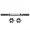 Gpr35 Gryf Prosty 2.5Kg Z Gwintem I Zaciskiem 350Mm Hms