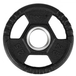Toh02 Czarny Talerz Olimpijski Ogumowany 2.5 Kg Hms