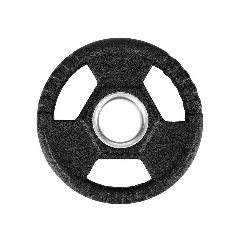 Toh02 Czarny Talerz Olimpijski Ogumowany 2.5 Kg Hms Toh02 Czarny Talerz Olimpijski Ogumowany 2.5 Kg Hms