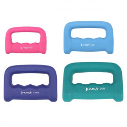 Ck20 Kastet Turquoise Ciężarek Żeliwny Pokryty Neoprenem 2.0 Kg Hms