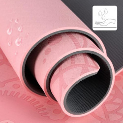 Ym10 Mata Tpe Do Jogi Light Pink Hms