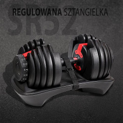 Zestaw Sr52 Sztangielki Regulowane (2 Szt.)  + Str10 Pro Stojak Hms