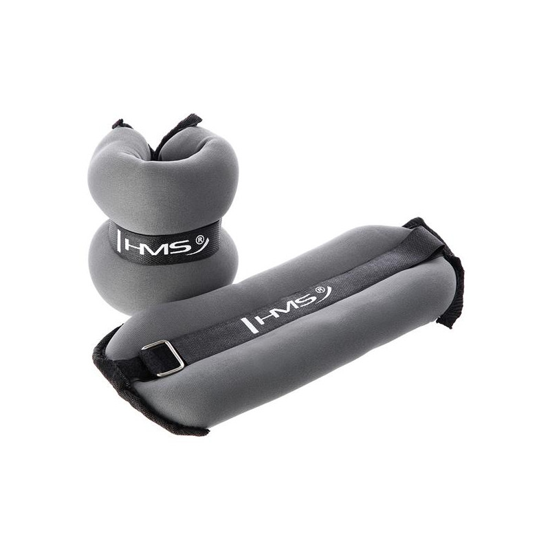 Ob05 Gray Obciążniki Na Ręce I Nogi 2 X 2 Kg Hms