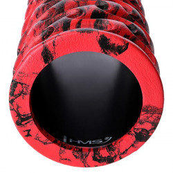 Fs133 Red/Black 33Cm Wałek Fitness/Roller Hms