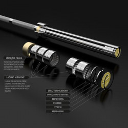 Go1100 + Zg1500 Golden Gryf Olimpijski 20Kg 2200Mm Hms Premium