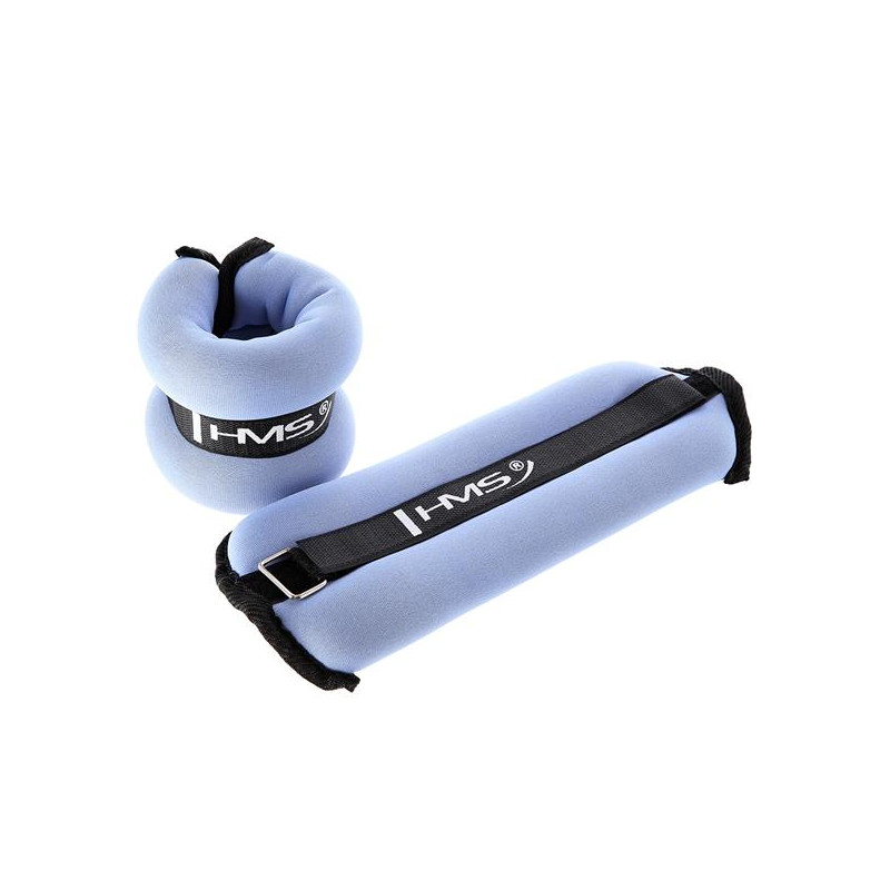 Ob04 Blue Obciążniki Na Ręce I Nogi 2 X 1Kg Hms