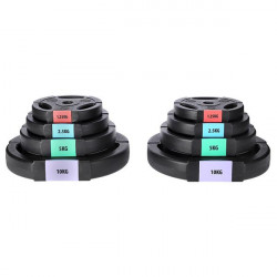 Gsp40 (2 Części) 42 Kg Sztanga / Talerze Kompozyt Hms