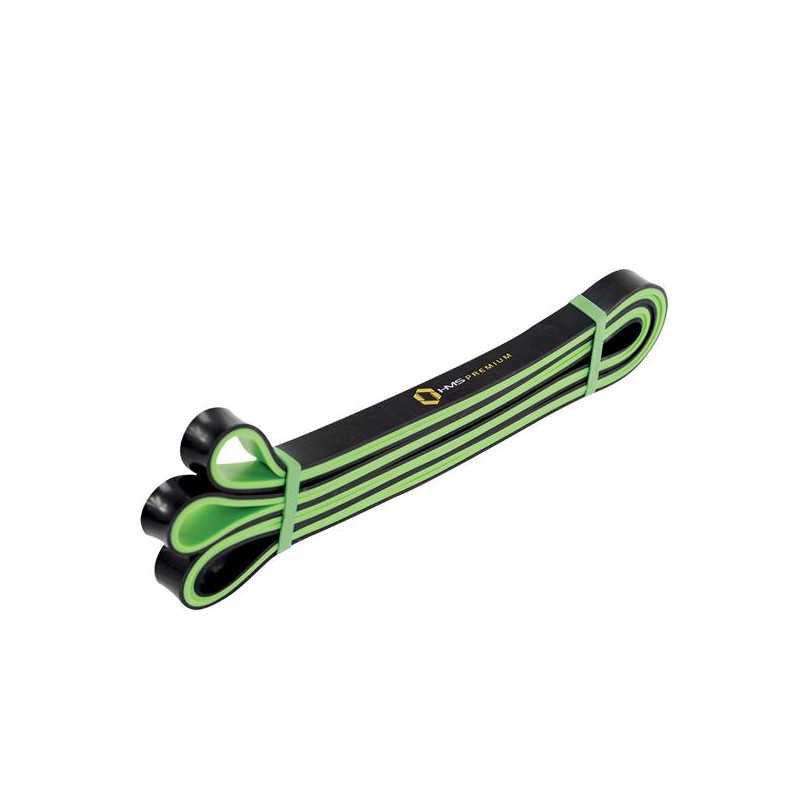 Gu06 Zielono-Czarna 17 X 5 X 2250 Mm Guma Do Ćwiczeń Hms