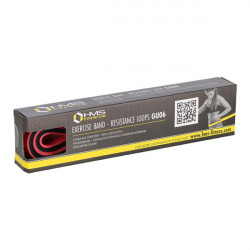 Gu06 Różowo-Czarna 13 X 5 X 2250 Mm Guma Do Ćwiczeń Hms
