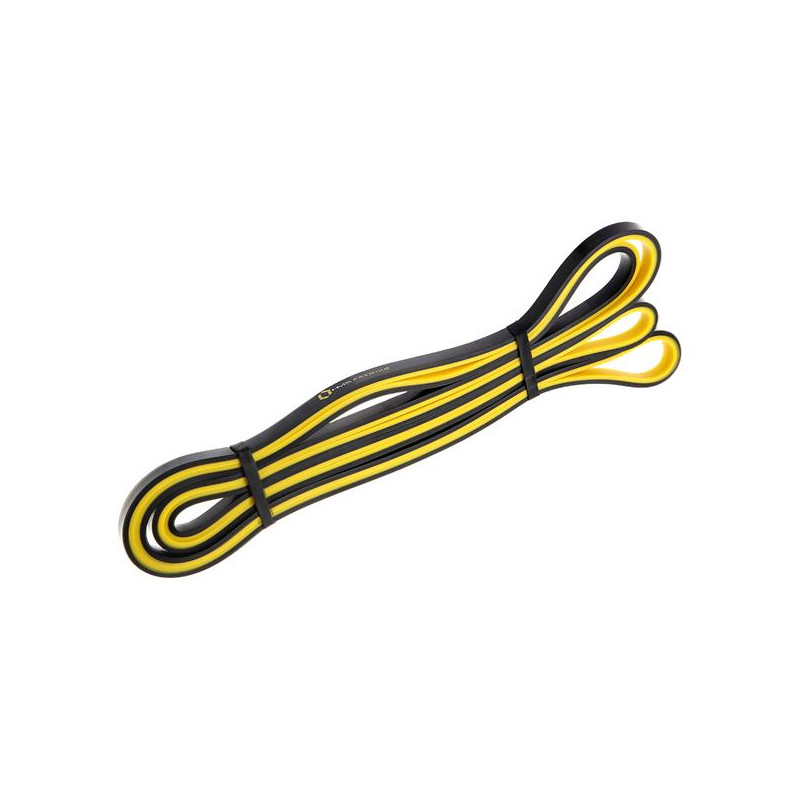 Gu06 Żółto-Czarna 9 X 5 X 2250 Mm Guma Do Ćwiczeń Hms Premium