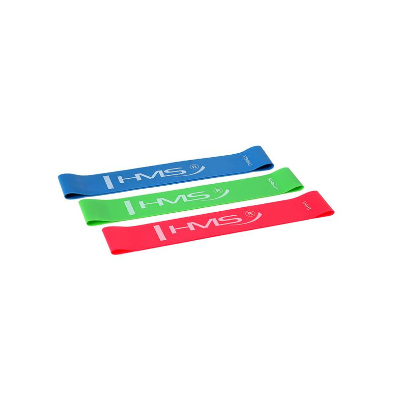 Gu04 Slim Set Zestaw Gum Do Ćwiczeń Hms