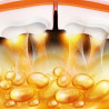 Hhm21 Hula Hop White/Orange Z Magnesami, Wypustkami Tpe I Obciążnikiem + Licznik Hms