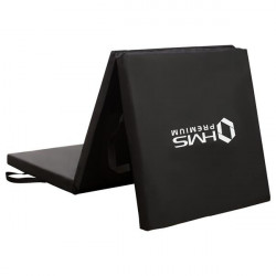 Mgs02 Black Materac Gimnastyczny Składany 1800X600Mm Hms Premium