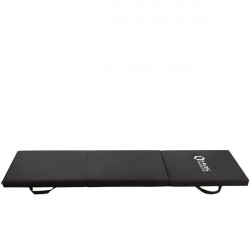 Mgs02 Black Materac Gimnastyczny Składany 1800X600Mm Hms Premium