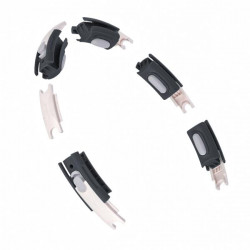 Zestaw Hula Hop Magnetyczny Black Hhm15 Z Licznikiem Hms + Pas Wyszczuplający Br163 Red