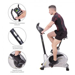 M6993 Rower Stacjonarny Magnetyczny Programowany Hms Premium