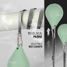 Hhm15 Hula Hop Green Z Magnesem I Obciążnikiem + Licznik Hms
