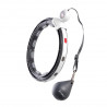 Hhm15 Hula Hop Black Z Magnesem I Obciążnikiem + Licznik Hms