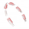 Hhm15 Hula Hop Pink Z Magnesem I Obciążnikiem + Licznik Hms