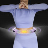 Zestaw Hula Hop Magnetyczny Violet Hhm13 Z Licznikiem Hms + Pas Wyszczuplający Br163 Black