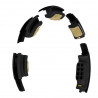 Zestaw Hula Hop Magnetyczny Black/Gold Hhm13 Z Licznikiem Hms + Pas Wyszczuplający Br163 Black