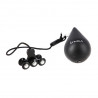 Zestaw Hula Hop Hhw01 Black Z Wypustkami I Obciążnikiem Hms + Pas Br163 Red