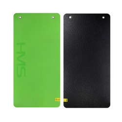 Mfk01 Green-Black Mata Fitness Klubowa Z Otworami Hms Premium