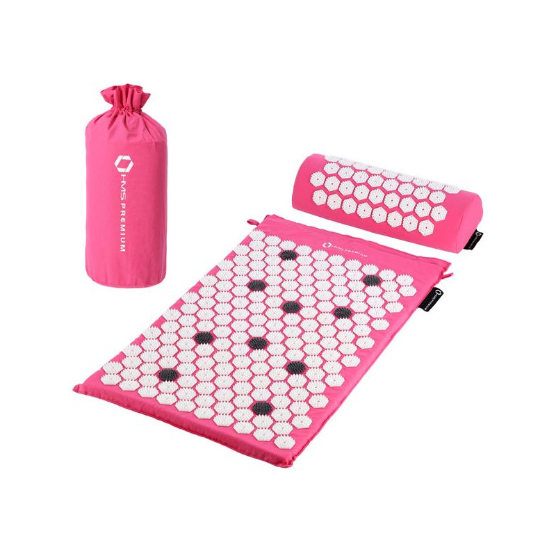 Akm01 Pink Set Mata Do Akupresury Hms Premium Akm01 Pink Set Mata Do Akupresury Hms Premium