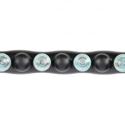 Hhp006 Black-Blue Hula Hop Masujący Z Magnesami 98Cm Hms