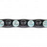 Hhp006 Black-Blue Hula Hop Masujący Z Magnesami 98Cm Hms