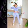 Hhw11 Plus Size Hula Hop Light Pink Z Wypustkami I Obciążnikiem Hms