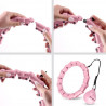 Hhw11 Plus Size Hula Hop Light Pink Z Wypustkami I Obciążnikiem Hms