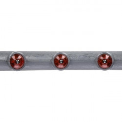 Hhp005 Grey-Yellow Hula Hop Masujący Z Magnesami 85Cm Hms