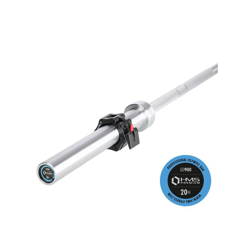 Go900 Gryf Olimpijski 20Kg 2200Mm Hms Premium + Zg1500 Silver Zaciski Lock Jaw (2 Szt) Go900 Gryf Olimpijski 20Kg 2200Mm Hms Premium + Zg1500 Silver Zaciski Lock Jaw (2 Szt)