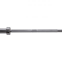 Go900 Gryf Olimpijski 20Kg 2200Mm Hms Premium + Zg1500 Silver Zaciski Lock Jaw (2 Szt)