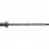 Go900 Gryf Olimpijski 20Kg 2200Mm Hms Premium + Zg1500 Silver Zaciski Lock Jaw (2 Szt)