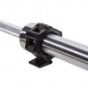 Go900 Gryf Olimpijski 20Kg 2200Mm Hms Premium + Zg1500 Silver Zaciski Lock Jaw (2 Szt)
