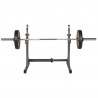 Go900 Gryf Olimpijski 20Kg 2200Mm Hms Premium + Zg1500 Silver Zaciski Lock Jaw (2 Szt)