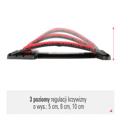 Prp02 Red Przyrząd Do Rozciągania Pleców Z Magnesami Hms