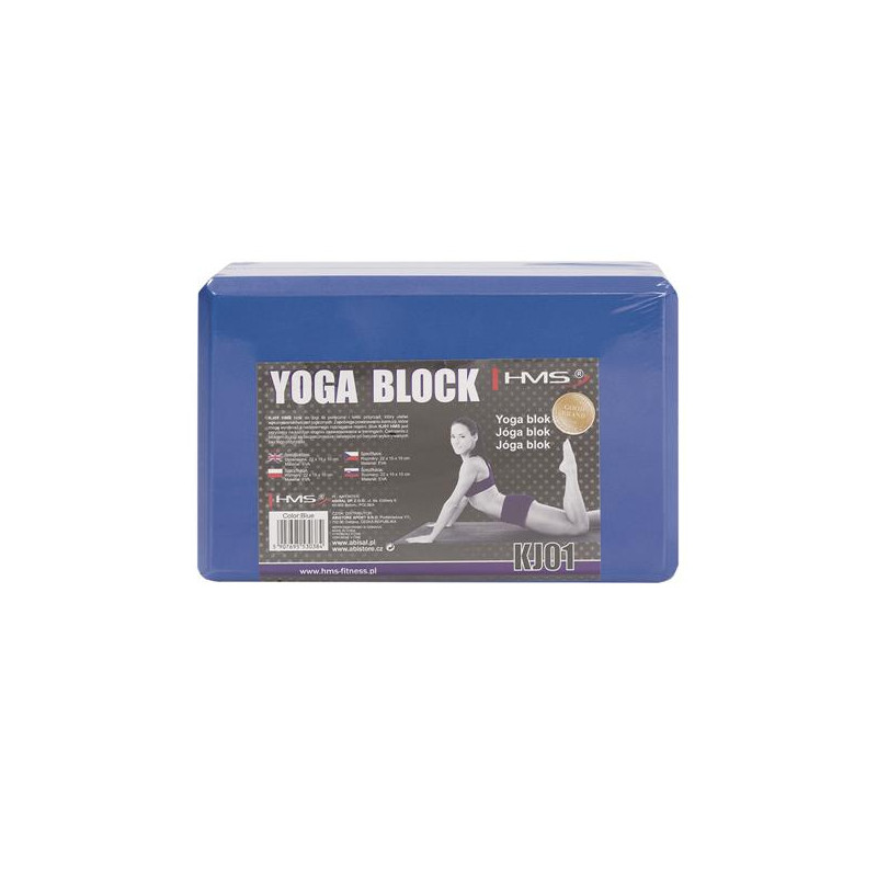 Kj01 Blue Yoga Blok Hms