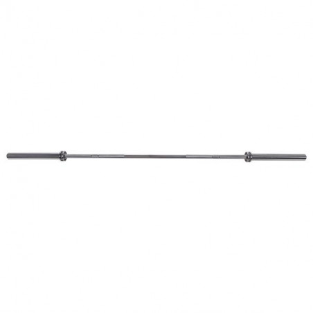 Go901 Gryf Olimpijski 20Kg 2200Mm Hms Premium + Zg1500 Silver Zaciski Lock Jaw (2 Szt)