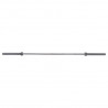 Go901 Gryf Olimpijski 20Kg 2200Mm Hms Premium + Zg1500 Silver Zaciski Lock Jaw (2 Szt)