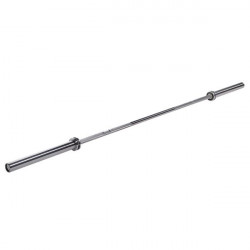 Go901 Gryf Olimpijski 20Kg 2200Mm Hms Premium + Zg1500 Silver Zaciski Lock Jaw (2 Szt)