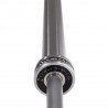 Go901 Gryf Olimpijski 20Kg 2200Mm Hms Premium + Zg1500 Silver Zaciski Lock Jaw (2 Szt)