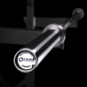 Go901 Gryf Olimpijski 20Kg 2200Mm Hms Premium + Zg1500 Silver Zaciski Lock Jaw (2 Szt)