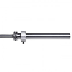 Go901 Gryf Olimpijski 20Kg 2200Mm Hms Premium + Zg1500 Silver Zaciski Lock Jaw (2 Szt)