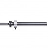 Go901 Gryf Olimpijski 20Kg 2200Mm Hms Premium + Zg1500 Silver Zaciski Lock Jaw (2 Szt)