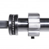 Go901 Gryf Olimpijski 20Kg 2200Mm Hms Premium + Zg1500 Silver Zaciski Lock Jaw (2 Szt)