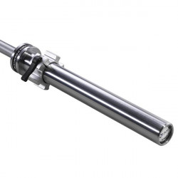 Go901 Gryf Olimpijski 20Kg 2200Mm Hms Premium + Zg1500 Silver Zaciski Lock Jaw (2 Szt)