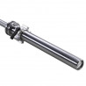 Go901 Gryf Olimpijski 20Kg 2200Mm Hms Premium + Zg1500 Silver Zaciski Lock Jaw (2 Szt)